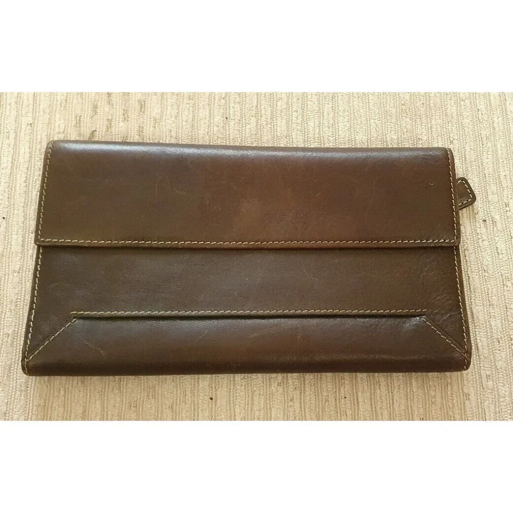 TUSK BROWN LEATHER WALLET